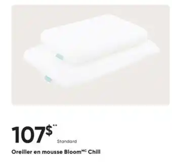 Dormez Vous Oreiller en mousse BloomMC Chill offer