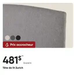 Dormez Vous Tête de lit Zurich offer