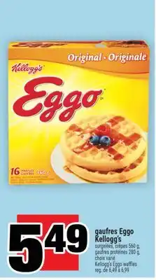 Super C Kellogg's gaufres Eggo offer