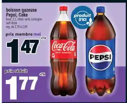 Super C boisson gazeuse Pepsi, Coke | soft drink offer