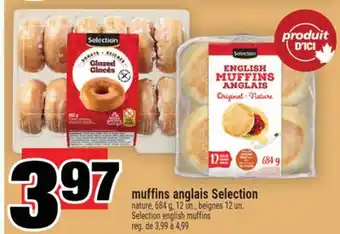 Super C muffins anglais Selection offer