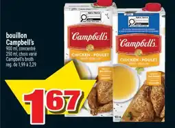 Super C bouillon Campbell's | Campbell's broth offer