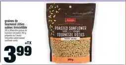 Super C graines de tournesol rôties salées Irrésistible | Irrésistible salted roasted sunflower seeds offer