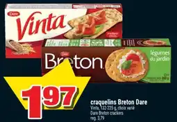 Super C craquelins Breton Dare | Dare Breton crackers offer