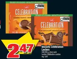 Super C biscuits Célébration Leclerc | Leclerc Célébration cookies offer