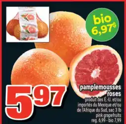 Super C pamplemousses roses | pink grapefruits offer