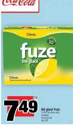 Super C thé glacé Fuze | Fuze iced tea offer