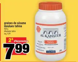 Super C graines de sésame moulues tahina | Alkanater tahini offer