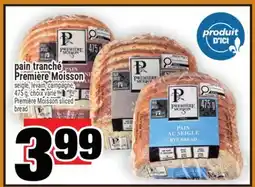 Super C pain tranché PremièreMoisson | PremièreMoisson sliced offer