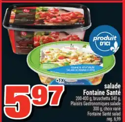 Super C salade FontaineSanté | FontaineSanté salad offer