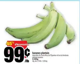 Super C bananes plantain offer