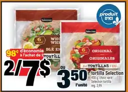 Super C tortilla Selection | Selection tortilla offer