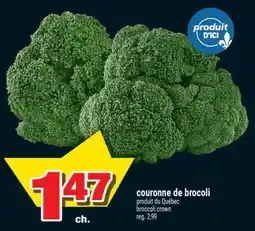 Super C couronne de brocoli | broccoli crown offer