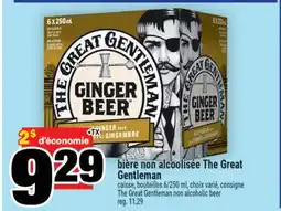 Super C bière non alcoolisée The Great Gentleman | The Great Gentleman non alcoholic beer offer