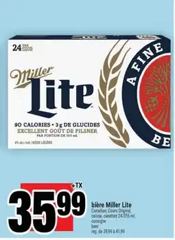 Super C bière Miller Lite | beer offer