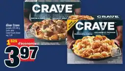 Super C dîner Crave | Crave frozen dinner offer