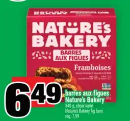 Super C barres aux figues Nature'sBakery | Nature'sBakery fig bars offer