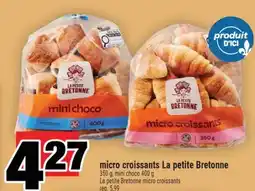 Super C micro croissants LapetiteBretonne | LapetiteBretonne micro croissants offer