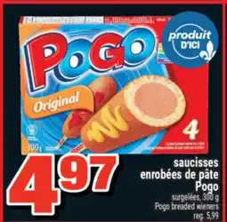 Super C saucisses enrobées de pâte Pogo | Pogo breaded wieners offer