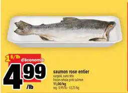 Super C saumon rose entier offer