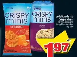 Super C collation de riz Crispy Minis | CrispyMinis rice cakes offer
