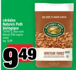 Super C céréales Nature'sPath biologique | Nature'sPath organic cereal offer