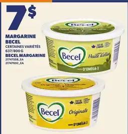Provigo MARGARINE BECEL, 637/800 G | BECEL MARGARINE offer