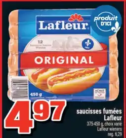 Super C saucisses fumées Lafleur | Lafleur wieners offer