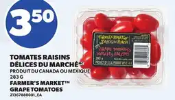 Provigo TOMATES RAISINS DÉLICES DU MARCHÉ, 283 G | FARMER'S MARKET GRAPE TOMATOES offer