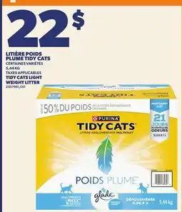 Provigo LITIÈRE POIDS PLUME TIDY CATS, 5,44 KG | TIDY CATS LIGHT WEIGHT LITTER offer