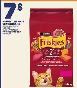 Provigo NOURRITURE POUR CHATS FRISKIES, 1,4-1,5 KG | FRISKIES CAT FOOD offer
