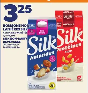 Provigo BOISSONS NON LAITIÈRES SILK, 1,75/1,89 L | SILK NON-DAIRY BEVERAGES offer