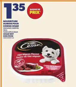 Provigo NOURRITURE HUMIDE POUR CHIENS CESAR, 100 G | CESAR WET DOG FOOD offer