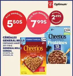 Provigo CÉRÉALES GENERAL MILLS, 317-778 G | GENERAL MILLS CEREAL offer