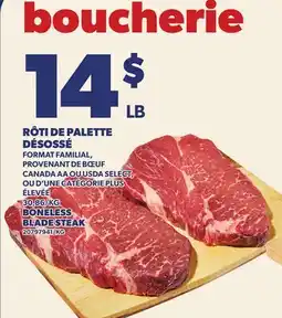 Provigo RÔTI DE PALETTE DÉSOSSÉ | BONELESS BLADE STEAK offer