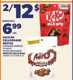 Provigo SACS EN CELLOPHANE NESTLÉ, 76-203 G | NESTLÉ CELLO BAG offer