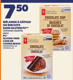 Provigo MÉLANGE À GÂTEAU OU BISCUITS SANS GLUTEN PC, 400 G | PC GLUTEN-FREE CAKE OR COOKIE MIXES offer