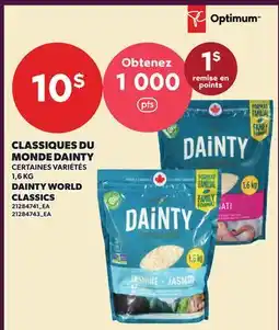 Provigo CLASSIQUES DU MONDE DAINTY, 1,6 KG | DAINTY WORLD CLASSICS offer