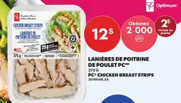 Provigo LANIÈRES DE POITRINE DE POULET PC, 375 G | PC CHICKEN BREAST STRIPS offer