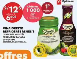 Provigo VINAIGRETTE RÉFRIGÉRÉE RENÉE'S, 350/355 ML offer