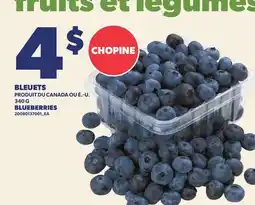 Provigo BLEUETS, 340 G | BLUEBERRIES offer