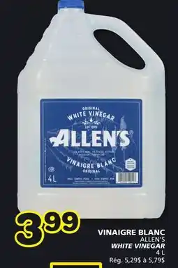 Marches Tradition ALLEN'S WHITE VINEGAR offer