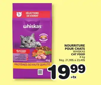 Marches Tradition WHISKAS CAT FOOD offer