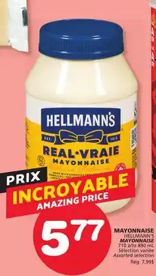 Marches Tradition HELLMANN'S MAYONNAISE offer