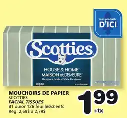 Marches Tradition SCOTTIES FACIAL TISSUES offer