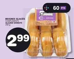 Marches Tradition COMPLIMENTS GLAZED DONUTS offer