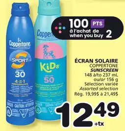 Marches Tradition COPPERTONE SUNSCREEN offer