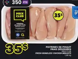 Marches Tradition PRIX CLUB FRESH BONELESS CHICKEN BREASTS offer