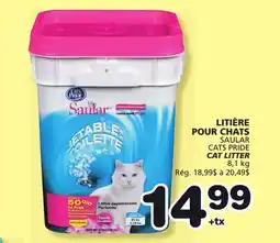 Marches Tradition CATS PRIDE CAT LITTER offer