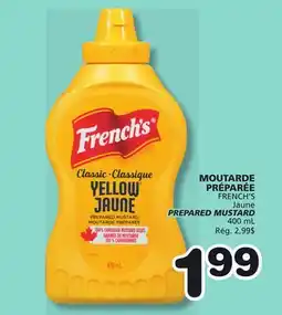 Marches Tradition FRENCH'S PREPARED MUSTARD offer